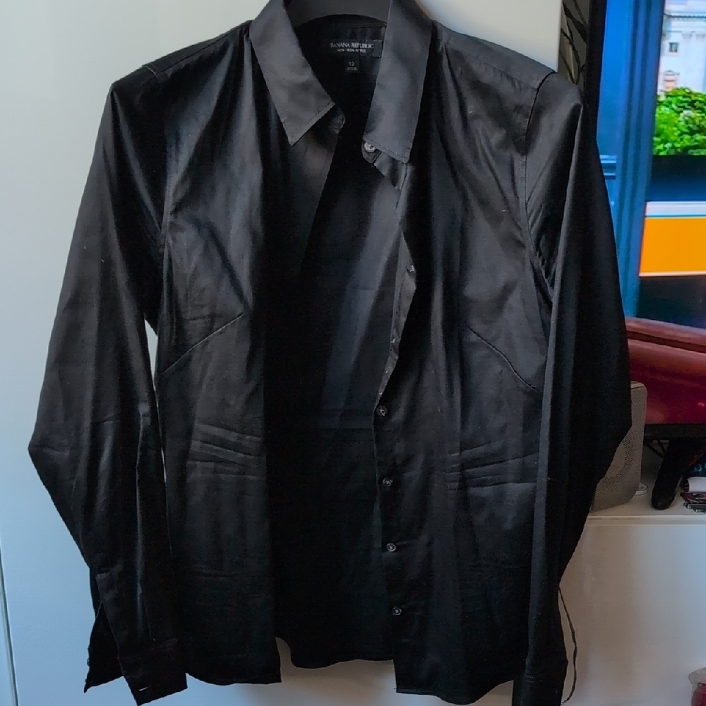 Banana Republic Midnight Black Shirt